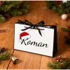 1-100 Pcs Personalized Gift Bag - 12.69.84.3 Inches, Custom Printed Your Name, Logo Party Favour Bags with Handles for Birthday, Wedding, Anniversary, Christmas, Business (White) view 3