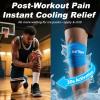 ISLOYALS 2 Packs Ice Tape Cooling Athletic Tape, Instant Cooling & Compression for Athletes No Refrigeration Needed, Self-Stick Bandage Wrap for Knee, Ankle, Wrist Pain & Swelling Relief (Beige) view 2