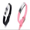2 Pack Adjustable Silicone Medical Alert Penicillin Allergy Bracelets Emergency ID Wristband for Kids Men Women Personalized Medic Food Allergies Awareness Bangle for Son Daughter Family,with Aid Bag view 3