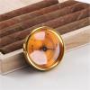 44mm Gold Mini Hygrometer for Indoor Environments Such As Boxes, Piano Boxes, Warehouses, Etc view 4