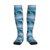JIPOFD Dolphins In The Sea Printing 15-20mmhg Compression Socks -Reduces Tension Enhances Blood Flow -Great For Long Flights view 2