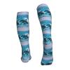 JIPOFD Dolphins In The Sea Printing 15-20mmhg Compression Socks -Reduces Tension Enhances Blood Flow -Great For Long Flights view 3