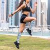 Blue Sailboat 1 Printing 15-20mmhg Compression Socks -Reduces Tension Enhances Blood Flow -Great For Long Flights view 2