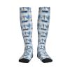 Blue Sailboat 1 Printing 15-20mmhg Compression Socks -Reduces Tension Enhances Blood Flow -Great For Long Flights view 4