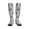 Mexican Skull Printing 15-20mmhg Compression Socks -Reduces Tension Enhances Blood Flow -Great For Long Flights view 4