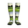 JIPOFD Golf Course Printing 15-20mmhg Compression Socks -Reduces Tension Enhances Blood Flow -Great For Long Flights view 4
