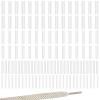 120 PCS Systolic Shoelace Tips, 4 Size Clear Shoe Lace Ends Tips Invisible Heat Shrink ShoelaceIing Caps Sneaker Shoe Lace Shortening Repair Aglet Tip Clear Heat Shrink Shoelace for Most Sneaker Shoes view 1