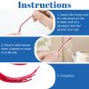 120 PCS Systolic Shoelace Tips, 4 Size Clear Shoe Lace Ends Tips Invisible Heat Shrink ShoelaceIing Caps Sneaker Shoe Lace Shortening Repair Aglet Tip Clear Heat Shrink Shoelace for Most Sneaker Shoes view 3