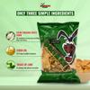 Donkey Chips Unsalted Tortilla Chips, Stone Ground White Corn Chips, Thick-Cut Crunch, Gluten Free Snacks, Healthy Tortilla Chip Variety, No Artificial Preservatives (11 oz, Pack of 4) view 3
