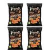 Vegeats Chickpea Chips Barbecue 50g | Oven-Baked, Gluten-Free, (Pack of 4), 5.5g Protein, 3.2g Fiber, Vegan, Gluten-Free, Crunchy, Plant Protein Snacks 1.7oz bags view 1