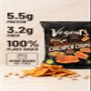 Vegeats Chickpea Chips Barbecue 50g | Oven-Baked, Gluten-Free, (Pack of 4), 5.5g Protein, 3.2g Fiber, Vegan, Gluten-Free, Crunchy, Plant Protein Snacks 1.7oz bags view 3