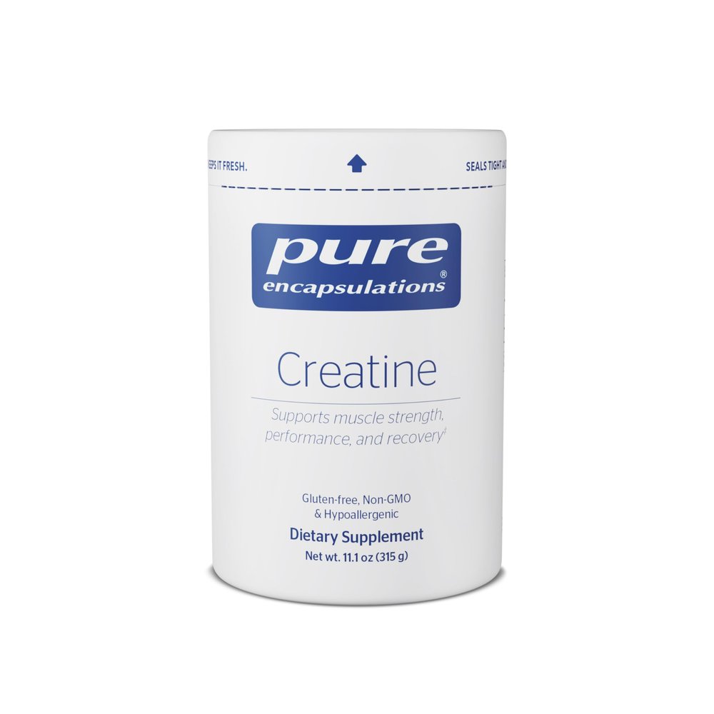 Pure Encapsulations Creatine - Creatine Supplement - Muscle Strength, Performance & Recovery - Pre-Workout Recovery Powder - Gluten-Free, Non-GMO & Hypoallergenic - 315 g (60 Servings)