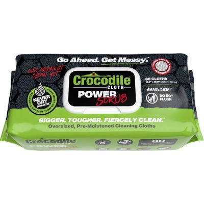 1PK 6500-080 10" x 15" PowerScrub Wipes 80ct LANC-439974-NF