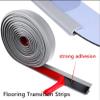 GOUZIBHD Carpet to Tile Transition Strip, Floor Transition Strip, Door Edge Trim, Self Adhesive Door Threshold Ramp, Flooring Transition, Threshold Cover for Doorways(Size:5m/16.4ft) view 3