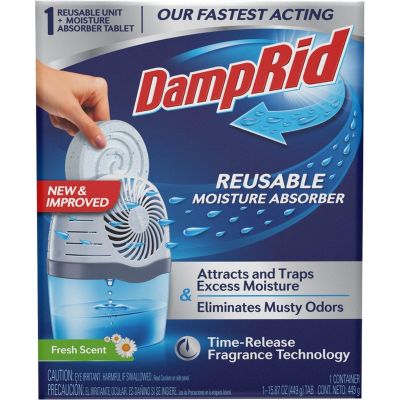 1PK FG96FSSB 15.8oz Fresh Scent Drop-in Moisture Absorbing Tabs Starter Kit LANC-449235-NF