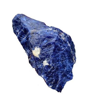 USUFKCXDG 1pcs 100-200g Blue Sodium Stone Rough Rock Quartz Crystal Ore