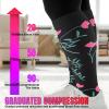 bropite Plus Size Compression Socks For Women&Men,Wide Calf Knee High Socks view 4
