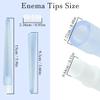 15 Pcs Enema Replacement Soft Tips for Enema Kit Softs Insert Enemas with Connectors Softs Enemas Attachment Backup Tip Enemas Tip for Colon Cleansing view 2
