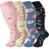 bropite Plus Size Compression Socks For Women&Men,Wide Calf Knee High Socks view 1