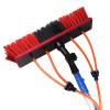 GAOFEMZ Window Cleaning Kit, Lightweight Aluminum Alloy Water Fed Pole, Solar Panel Cleaning Brush and Pole, Telescopic Water Brush for Cars, Glass Curtain Walls, Solar Panels, W view 1