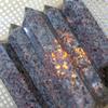 1pc 9-11cm Vibrant Flame Stone Column Crystal with Mesmerizing Orange & Yellow Flames Gemstone Stone view 4