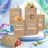 100 Pcs Christmas Employee Appreciation Gift Bags Bulk - Include 50 Paper Bags with Handles (8.3x5.9x3.1 Inch) and 50 Tissue Paper, Gifts for Coworkers, Team, Staff, Offices, Thank You Gifts (Brown) view 4
