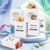 100 Pcs Christmas Employee Appreciation Gift Bags Bulk - Include 50 Paper Bags with Handles (8.3x5.9x3.1 Inch) and 50 Tissue Paper, Gifts for Coworkers, Team, Staff, Offices, Thank You Gifts (White) view 4