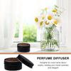 COOLHIYA Wooden Essential Oil Diffuser Natural Desktop Aromatherapy Diffuser for Bedroom Living with Scent Compact Lightweight Home Decoration view 3