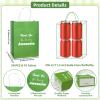 100 Pcs Employee Appreciation Gift Bags Bulk - Include 50 Paper Bags with Handles (8.3x5.9x3.1 Inch) and 50 Tissue Paper, Gifts for Coworkers, Teacher, Team, Staff, Offices, Thank You Gift (Colorful) view 2