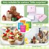 100 Pcs Employee Appreciation Gift Bags Bulk - Include 50 Paper Bags with Handles (8.3x5.9x3.1 Inch) and 50 Tissue Paper, Gifts for Coworkers, Teacher, Team, Staff, Offices, Thank You Gift (Colorful) view 3