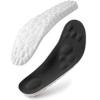 2026 Upgrade Soft Insoles Orthotics, 4D Cloud Shoe Inserts Memory Foam Insole with Arch Support for Women Men (Black(1 PC),M6/W7) view 1