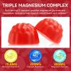 120 Count Magnesium Glycinate Gummies 600mg for Adults, Supports Relaxation, Magnesium Glycinate Chewable, Non-GMO, Sugar Free view 4