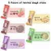 5 Flavors Twisted Dough SticksPure Handmade Healthy Cakes,Traditional Chinese Snacks,New Year Goods,Desserts,Vegan,Leisure Food,Pastries,Delicious Snack Gifts (5 flavors mixed,500g) view 2