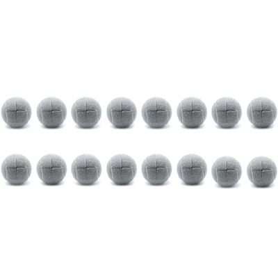 12PCS Walker Tennis Balls Precut Tennis Balls for Walkers Heavy Duty Long Lasting Felt Pad Covering,Grey