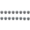 12PCS Walker Tennis Balls Precut Tennis Balls for Walkers Heavy Duty Long Lasting Felt Pad Covering,Grey view 1