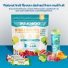 Dujosoo Electrolyte Drink Powder, Sugar Free Variety Flavors, Orange, Lemon, Raspberry, Ice Cream, 7 Electrolytes, 6 Vitamins, Lion's Mane, Collagen, BCAA, Vegan, Non-GMO, 11.28oz(16 Sticks) view 2