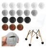 12pCS Tennis Balls for Walkers Pre Cut Felt Tennis Silent Foot Cover Floor Protection Universal Fit Table Legs Sleeves Home(Gray) view 3