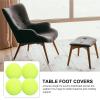 12Pcs Precut Walker Tennis Balls for Furniture Legs Floor Protection Ball Foot Pads Soft Tennis Ball Protectors Soft Floor Mats Pre Cut view 3