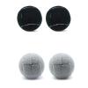 12PCS Precut Walker Tennis Ball for Furniture Legs and Floor Protection, Heavy Duty Long Lasting Felt Pad Covering(Black) view 1