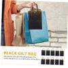 COOLHIYA 10Pcs Black Gold Foil Pattern Paper Candy Bags for Graduation Party Multifunctional Food Storage Snack Packing Wrap Souvenirs view 3
