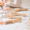 Baby Brush And Comb Set For Newborn Personalized Gift, Custom Wooden Toddler Hair Brushes Kit With Soft Goat Bristle, Cradle Cap Brush, Keepsake Gifts For Girl Boy Baby view 2