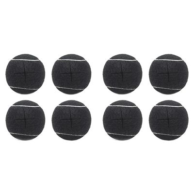 12PCS Precut Walker Tennis Balls for Furniture Legs Floor Protection Universal Precut Glide Balls,Heavy Duty Long Lasting