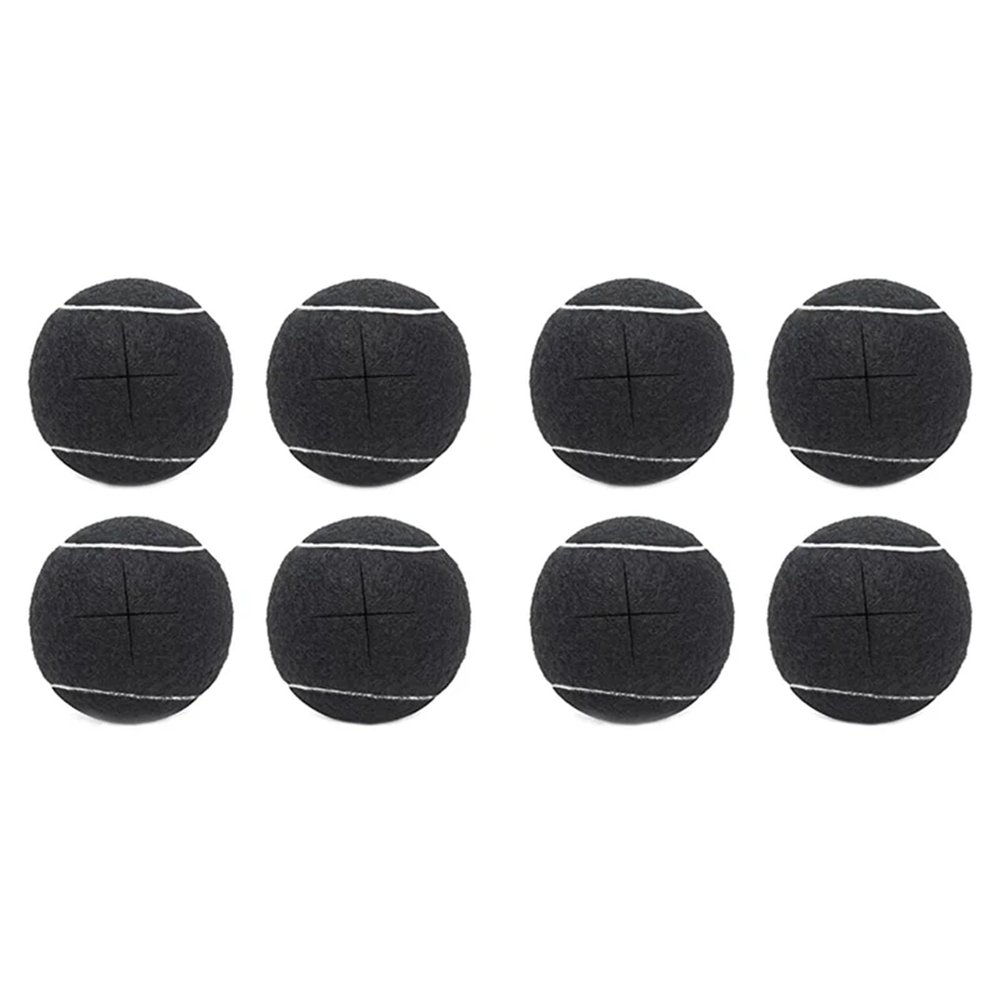 12PCS Precut Walker Tennis Balls for Furniture Legs Floor Protection Universal Precut Glide Balls,Heavy Duty Long Lasting