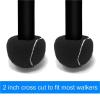 12PCS Precut Walker Tennis Balls for Furniture Legs Floor Protection Universal Precut Glide Balls,Heavy Duty Long Lasting view 3