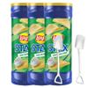 Candy Freezer L@y's St@x Sour Cream & Onion Crisps Potato Chips 5.5 Oz (Pack of 3) Canister Pack with Mini Metal Shovel Spoons (Sour Cream & Onion) Shovel Spoons view 1