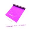 LALADEFIEE Wide Purple Cellophane Wrapping Film Roll for Flowers Opp Wrapping Cellophane with Tear-resistant High-density Material for Bouquets and Floral Packaging view 2