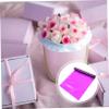 LALADEFIEE Wide Purple Cellophane Wrapping Film Roll for Flowers Opp Wrapping Cellophane with Tear-resistant High-density Material for Bouquets and Floral Packaging view 4