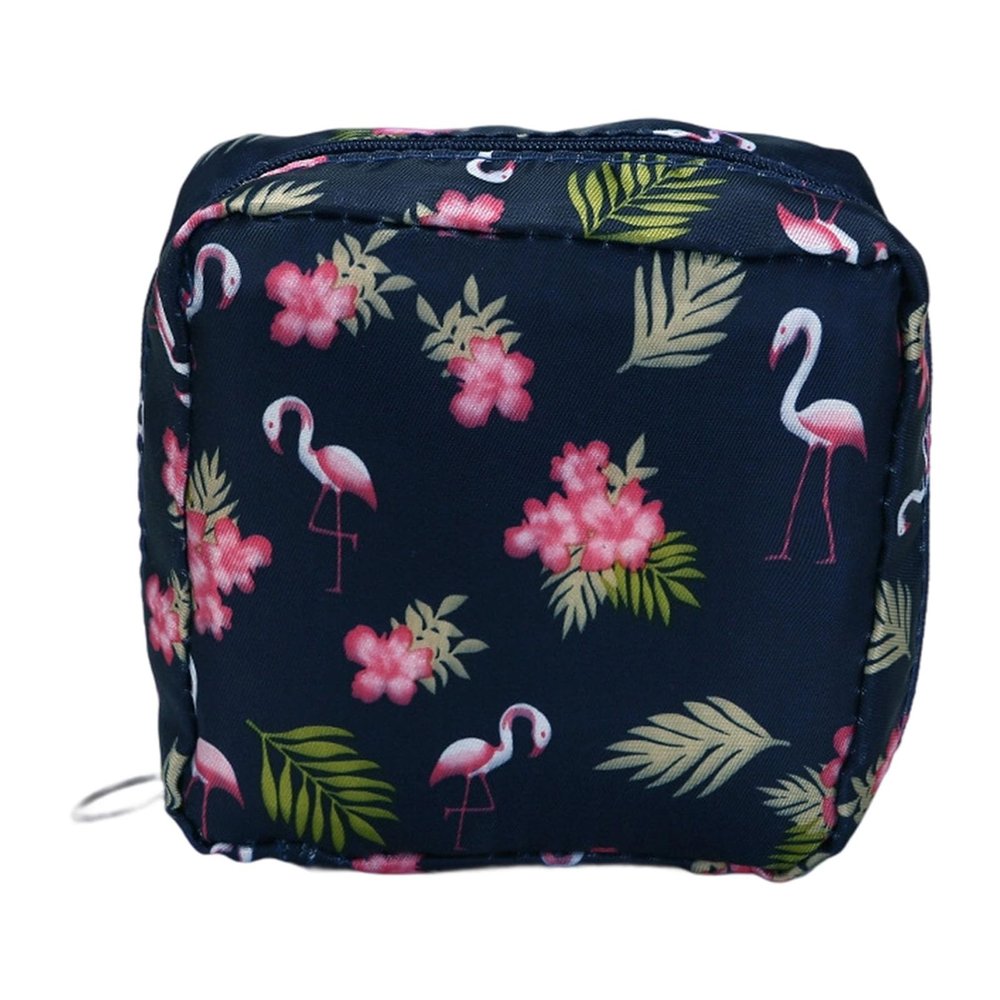 jiingekk Discreet Sanitary Pad Organizers Bag Hygienic Menstrual Pad Storage Bag With Secure Zippers For Women's Essential Portable Menstrual Organizers