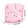 jiingekk Discreet Sanitary Pad Organizers Bag Hygienic Menstrual Pad Storage Bag With Secure Zippers For Women's Essential Portable Menstrual Organizers view 3