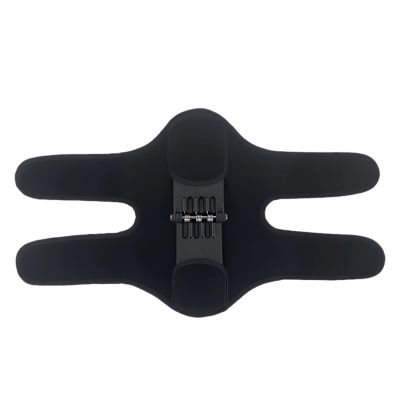21.3 In (54 Cm) Length Black Adult Knee Braces, Adjustable Straps, Carbon Steel Spring System, Climbing, Walking, Sports